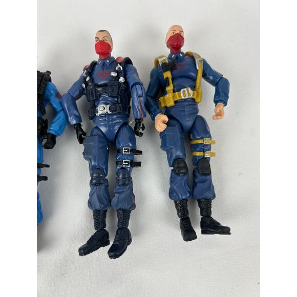 Lot of 8 G.I. Joe Cobra Troopers Officers 25th Anniversary Resolute - Picture 6 of 10